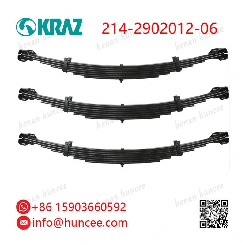 KRAZ 214-2902012-06 Front Leaf Spring Assembly