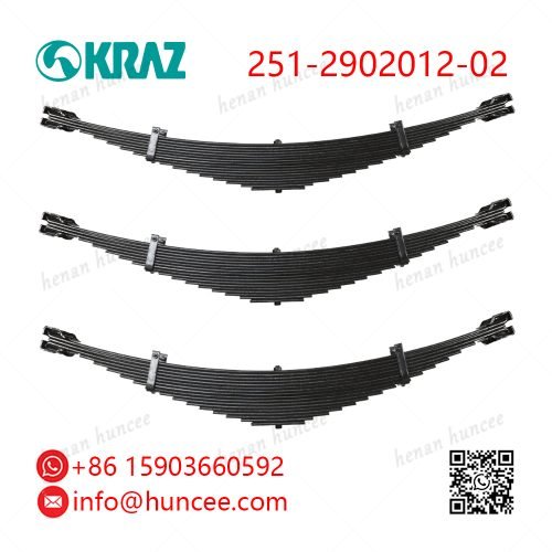 KRAZ 251-2902012-02 Front Leaf Spring Assembly