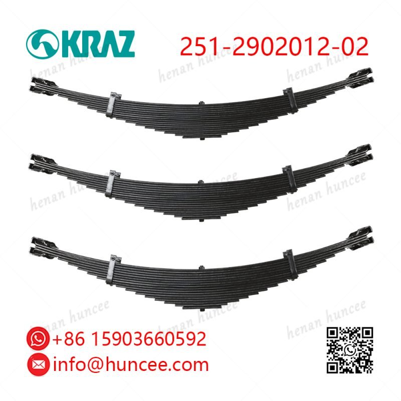 KRAZ 251-2902012-02 Front Leaf Spring Assembly