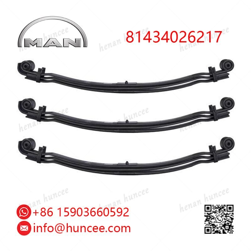 MAN 81434026217 81434026185 81434026224 81434026225 Front Leaf Spring Assembly