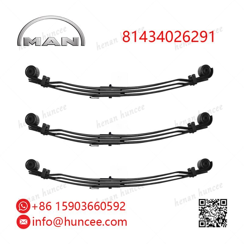 MAN 881434026291 81434026346 81434026350 Rear Leaf Spring Assembly