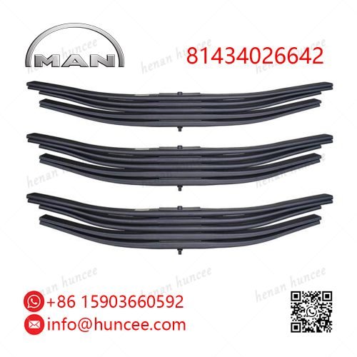 MAN 81434026642 72917000 M1149100 F088T292ZA70 Front Leaf Spring Assembly