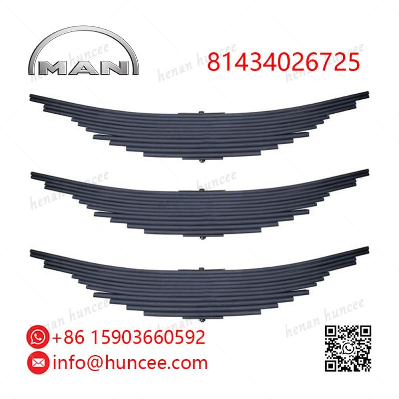 MAN 81434026725 72991000 M1148700 A088T364ZA70 Rear Leaf Spring Assembly