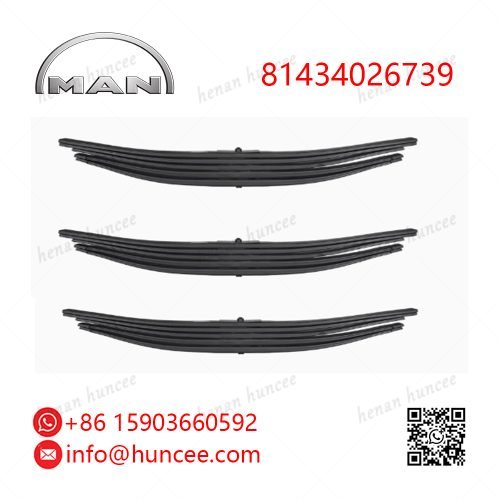 MAN 81434026739 81434026738 81434026681 81434026604 Rear Leaf Spring Assembly