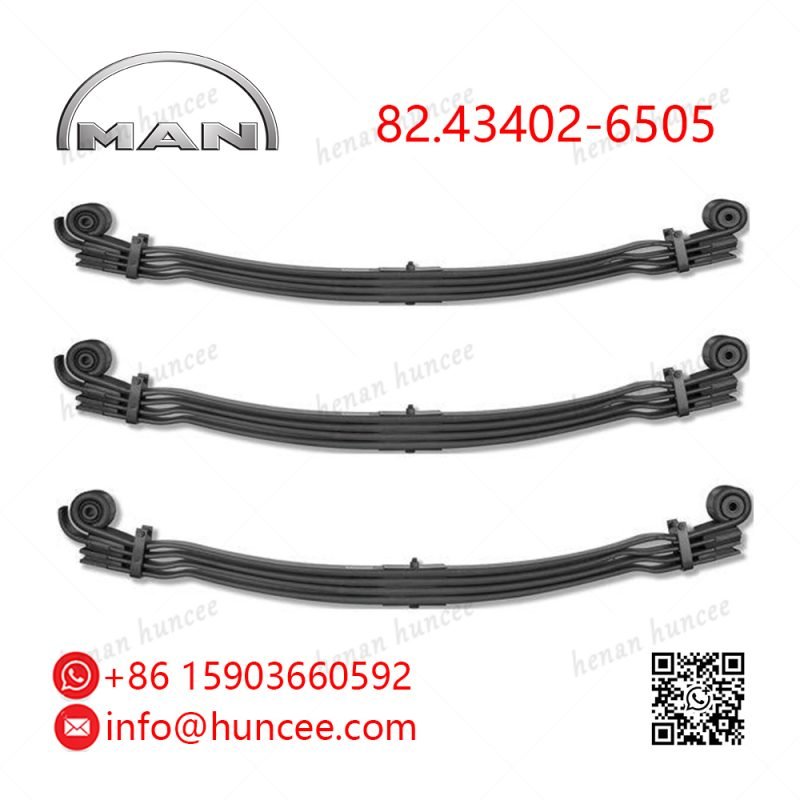 MAN 82434026505 82.43402-6505 Front Leaf Spring Assembly