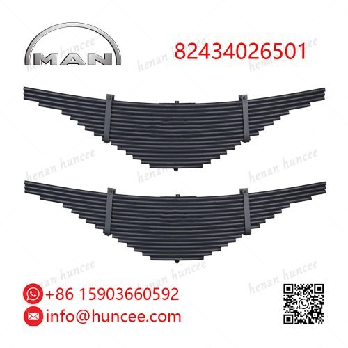 MAN 82434026501 82434026502 81434026680 81434026637 Rear Leaf Spring Assembly