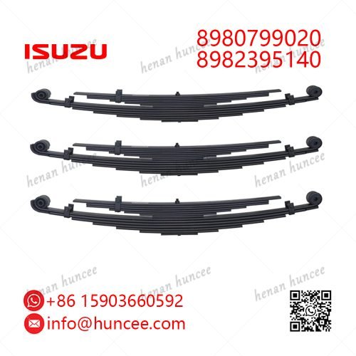 ISUZU 8980799020 8982395140 Rear Leaf Spring Assembly