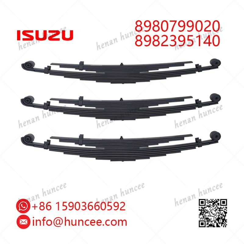 ISUZU 8980799020 8982395140 Rear Leaf Spring Assembly