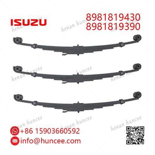 ISUZU 8981819390 8981819430 Front Leaf Spring Assembly