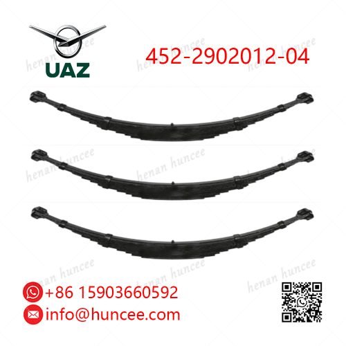 Uaz 452-2902012-04 Front Leaf Spring Assembly