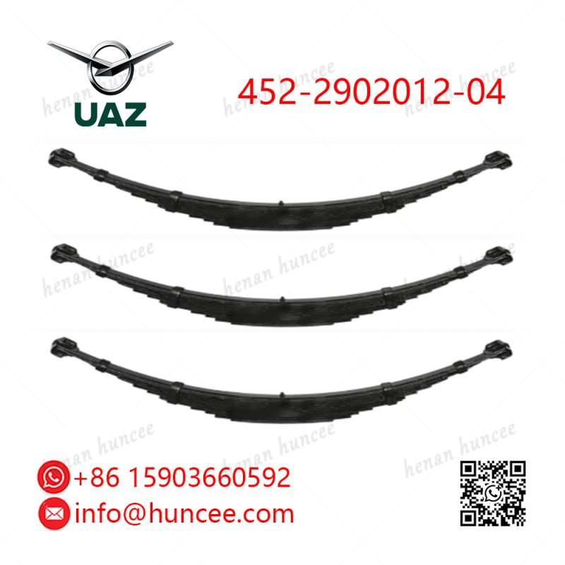Uaz 452-2902012-04 Front Leaf Spring Assembly