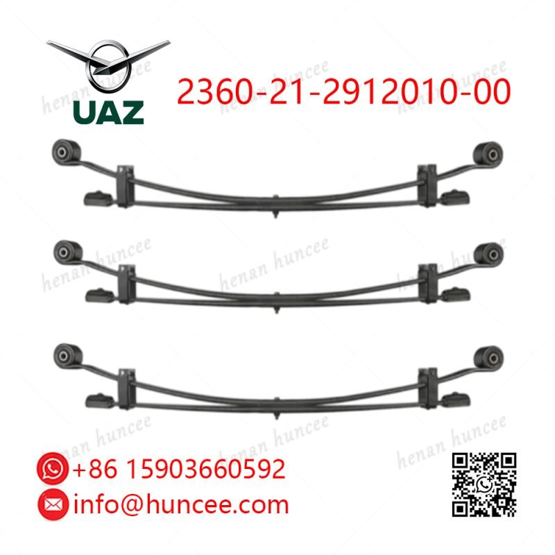 Uaz 2360-21-2912010-00 Rear Leaf Spring Assembly