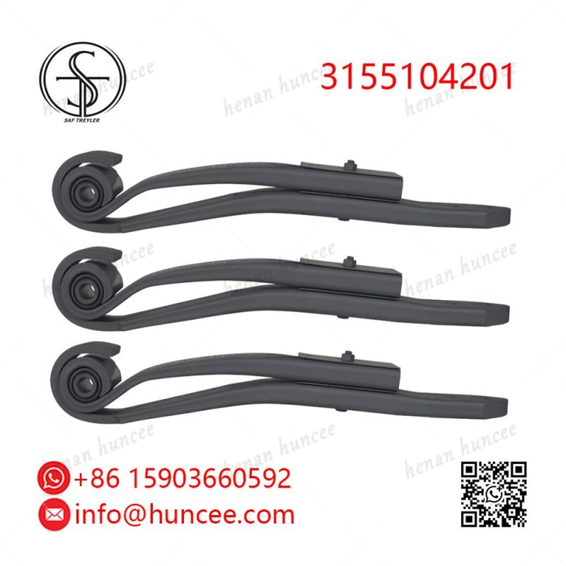 SAF 3155104201 88617600 M1119400 F188Z043ZA75 Rear Leaf Spring Assembly