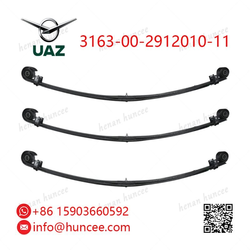 Uaz 3163-00-2912010-11 Rear Leaf Spring Assembly