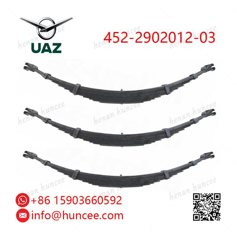 Uaz 452-2902012-03 Front Leaf Spring Assembly