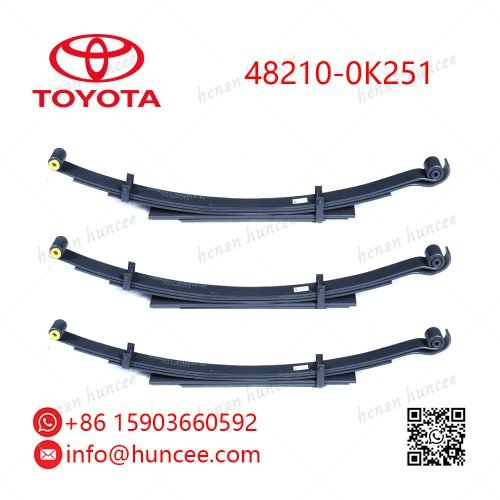 Toyota 48210-0K251 48210-0K080 664027 6192534 1025061000 Rear Leaf Spring Assembly