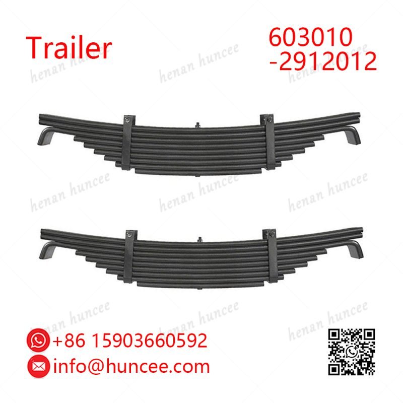 Trailer 603010-2912012 Rear Leaf Spring Assembly