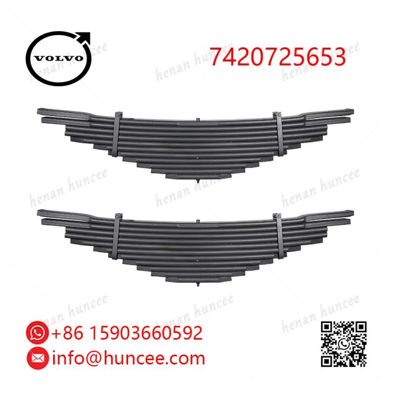 Volvo 7420725653 257654 257649 09635000 M1018700 Rear Leaf Spring Assembly