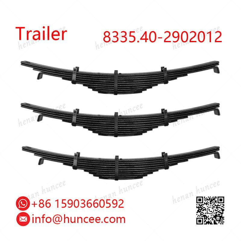 Trailer 8335.40-2902012 Front Leaf Spring Assembly