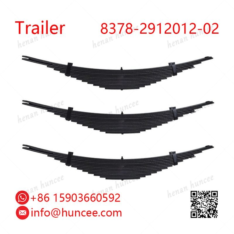 Trailer 8378-2912012-02 Rear Leaf Spring Assembly