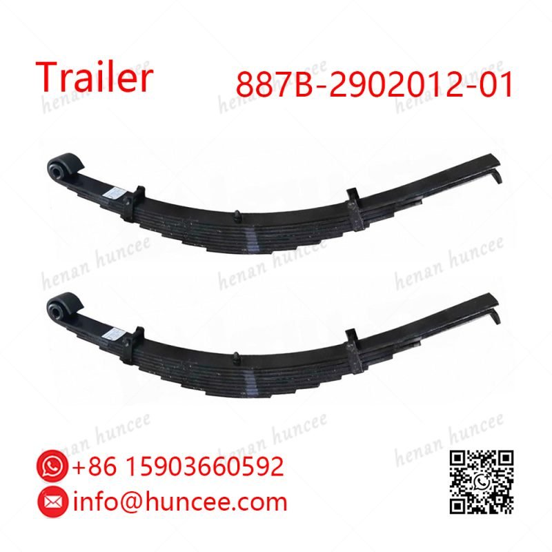 Trailer 887B-2902012-01 Front Leaf Spring Assembly