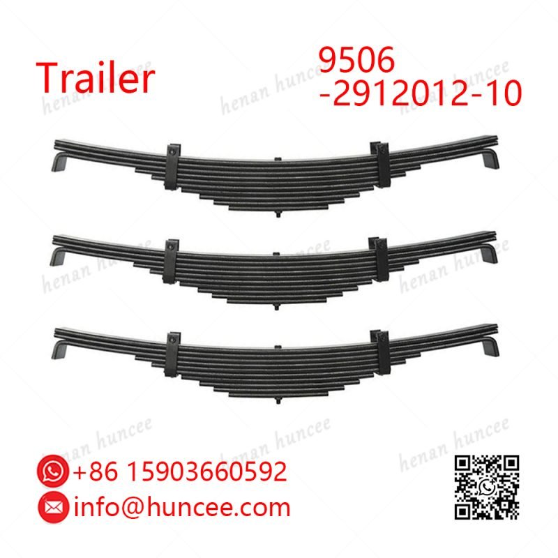 Trailer 9506-2912012-10 Rear Leaf Spring Assembly