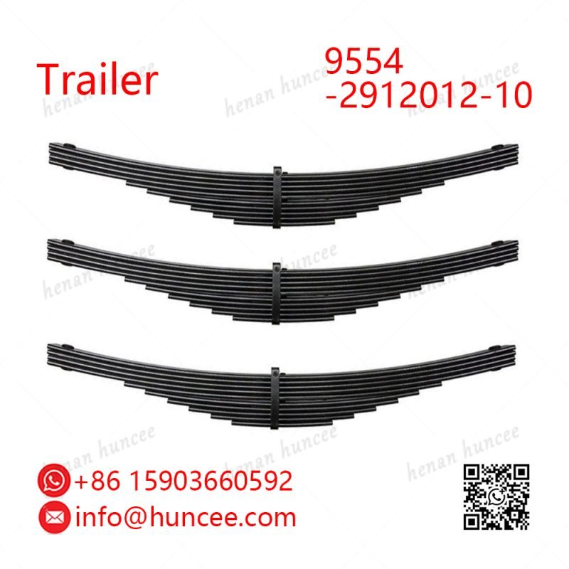 Trailer 9554-2912012-10 Rear Leaf Spring Assembly