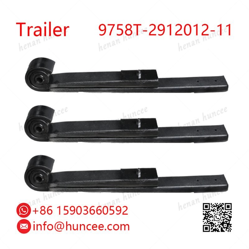 Trailer 9758T-2912012-11 Rear Leaf Spring Assembly