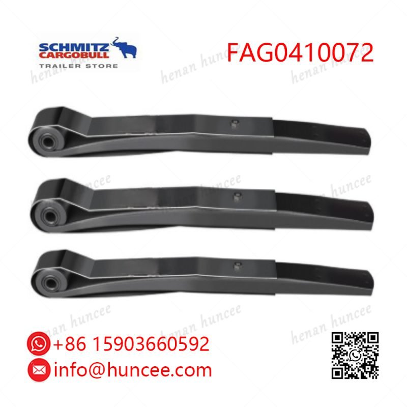 SCHMITZ FAG0410072 26611500 M1179100 F001A037IK75 Rear Leaf Spring Assembly