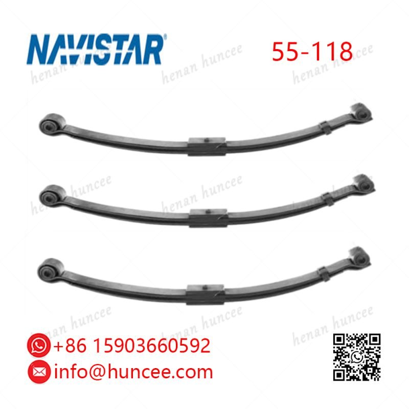 Navistar 55-118 55118 1653685C91 1654685C91 Front Leaf Spring Assembly