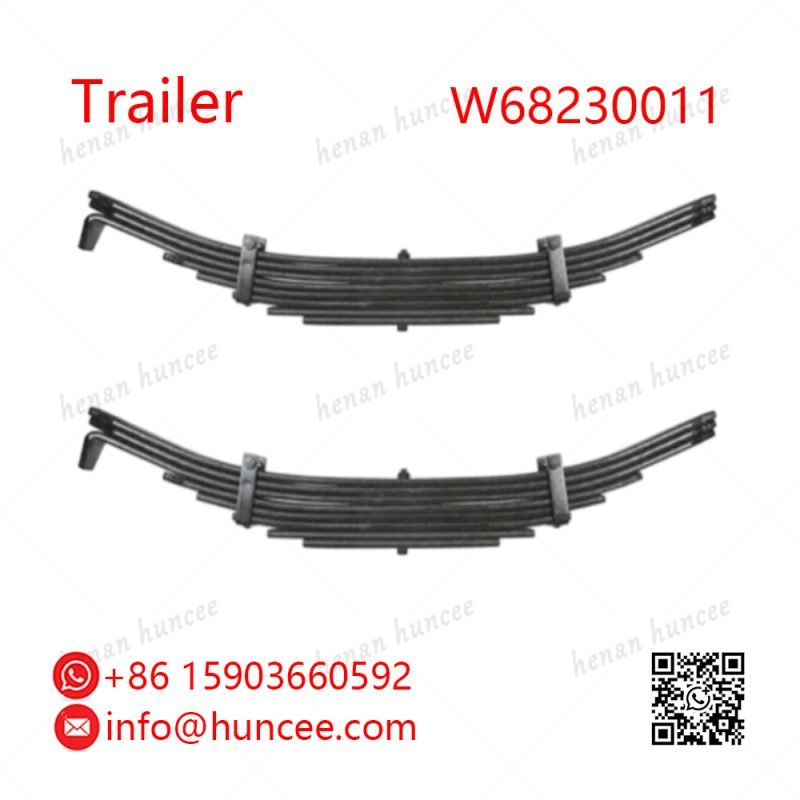 Trailer W68230011 Rear Leaf Spring Assembly